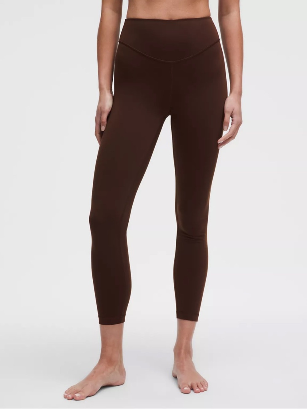 NWOT | lululemon Wunder Under SmoothCover High-Rise Tight 25" | Lava Cake